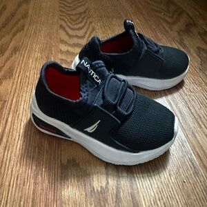 Nautica Kids Black and White Sneakers